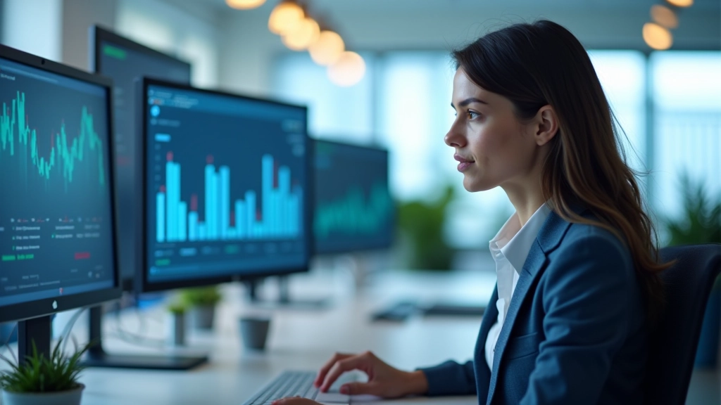 Team of analysts reviewing transaction patterns on computer screens in a fraud detection center